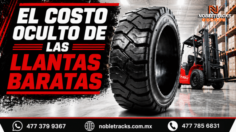 Costo de llantas para montacargas