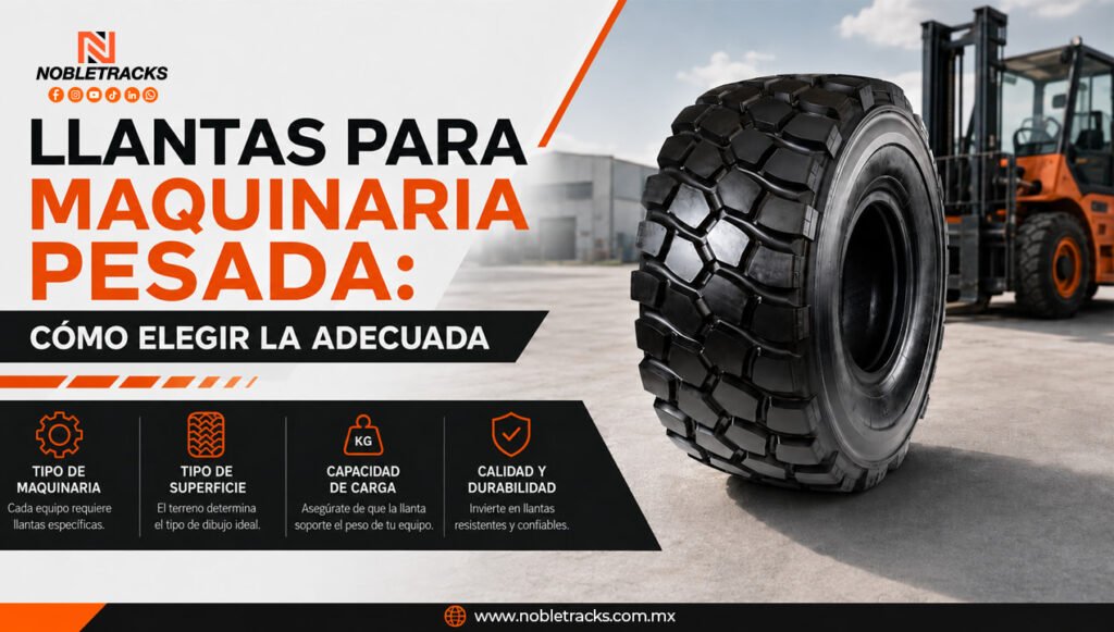 Llantas para maquinaria pesada